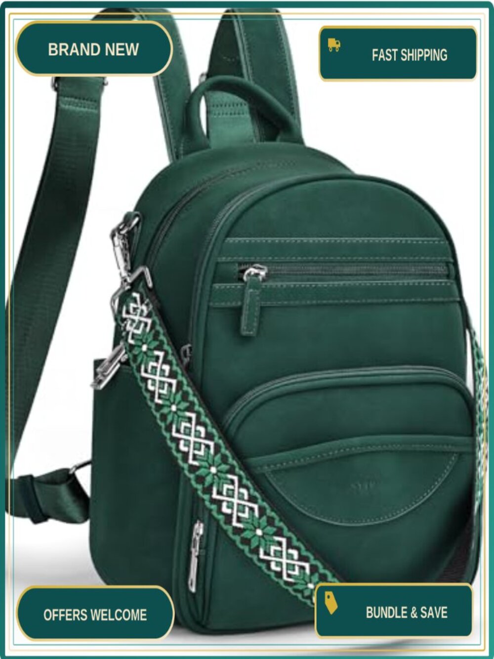 Small Backpack Purse for Women Faux Leather Mini Daypack Travel Work